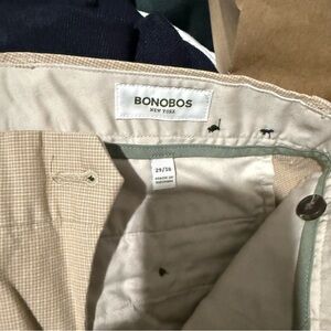 Bonobos Men's Beige Chinos